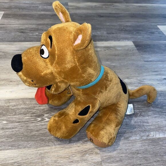 Scooby-Doo Build-A-Bear Workshop Stuffed 14” Plush Toy Genuine Dog Tag Retired - Picture 2 of 10
